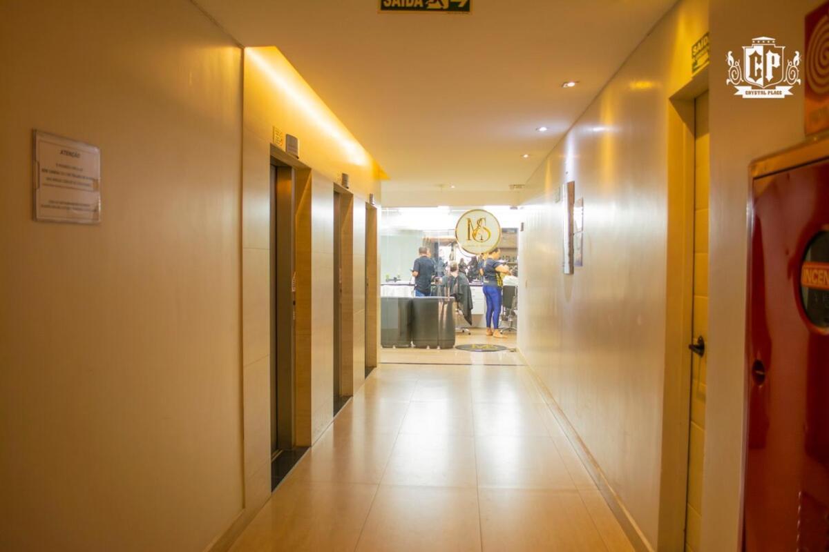 Elegancia & Conforto Flat Mobiliado Goiânia Buitenkant foto