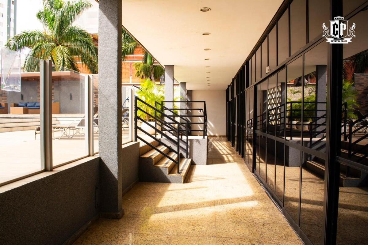 Elegancia & Conforto Flat Mobiliado Goiânia Buitenkant foto