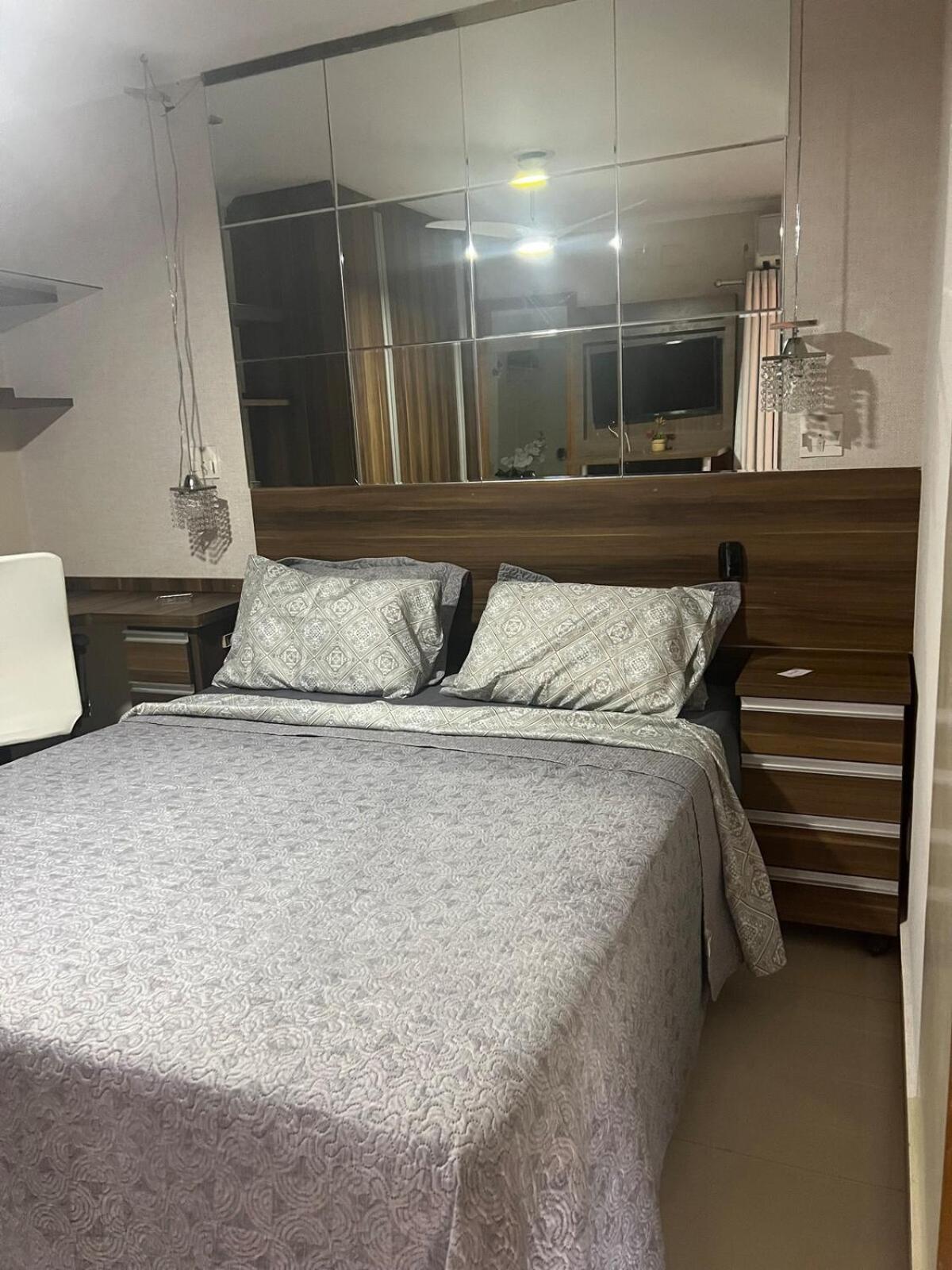 Elegancia & Conforto Flat Mobiliado Goiânia Buitenkant foto