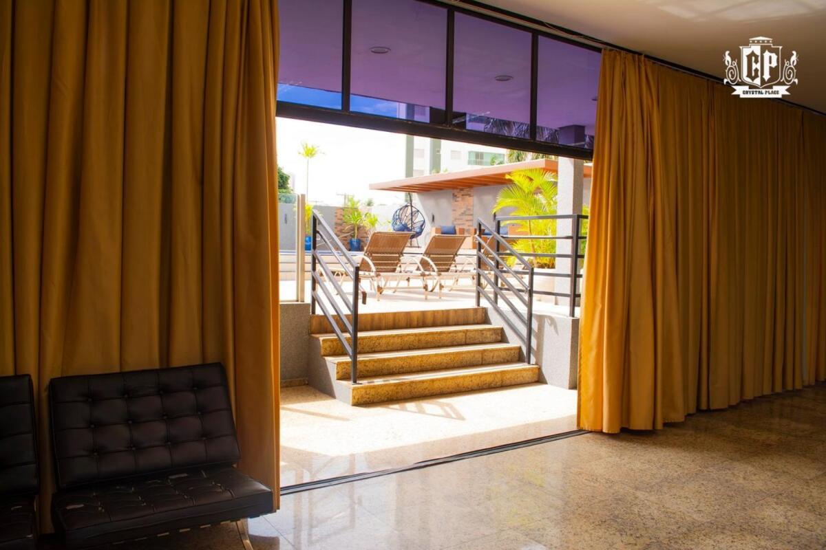 Elegancia & Conforto Flat Mobiliado Goiânia Buitenkant foto